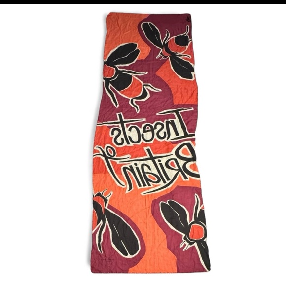 RARE Burberry Cashmere Scarf Stole Wrap Rose Burgundy Holiday Gift Ready NWT - Picture 3 of 8